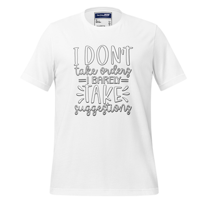 A Crew Neck T-Shirt with Text - &quot;I Don&