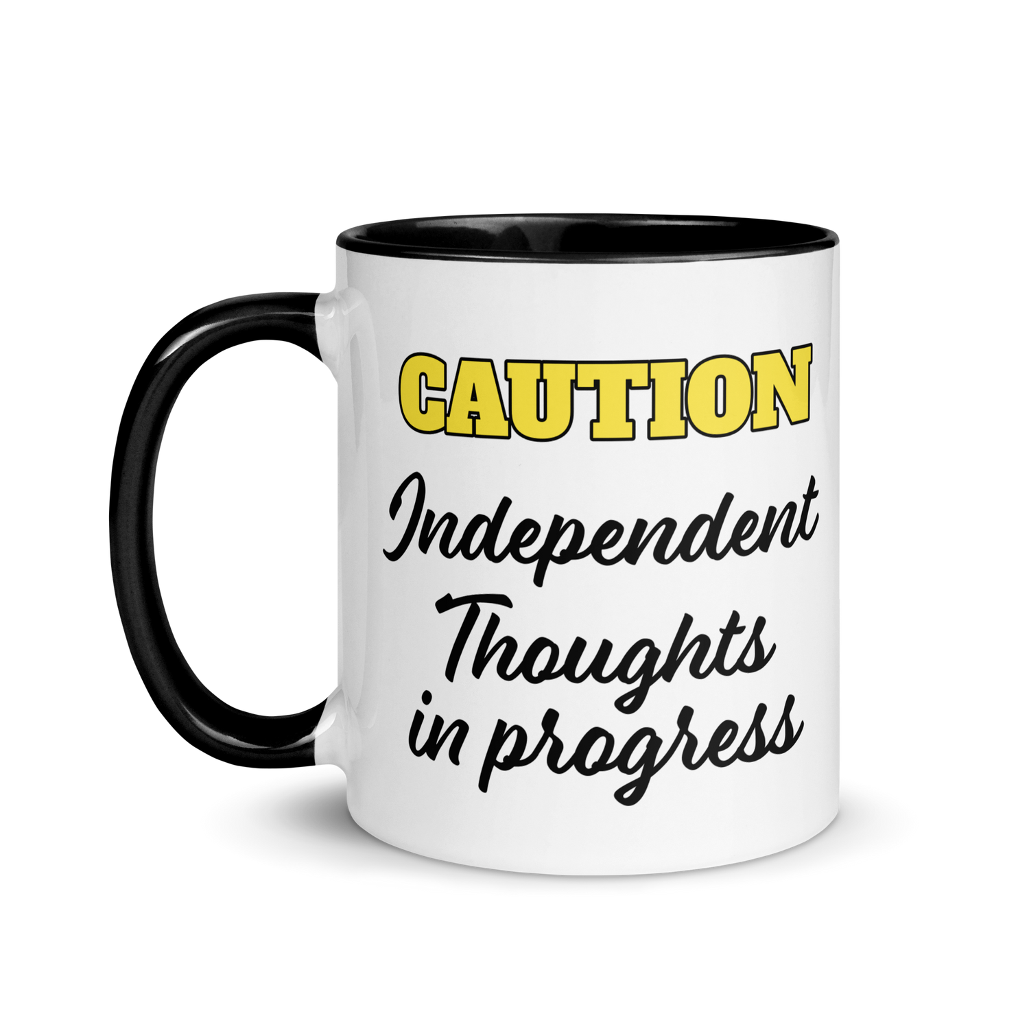 Caution: Independent Thoughts in Progress