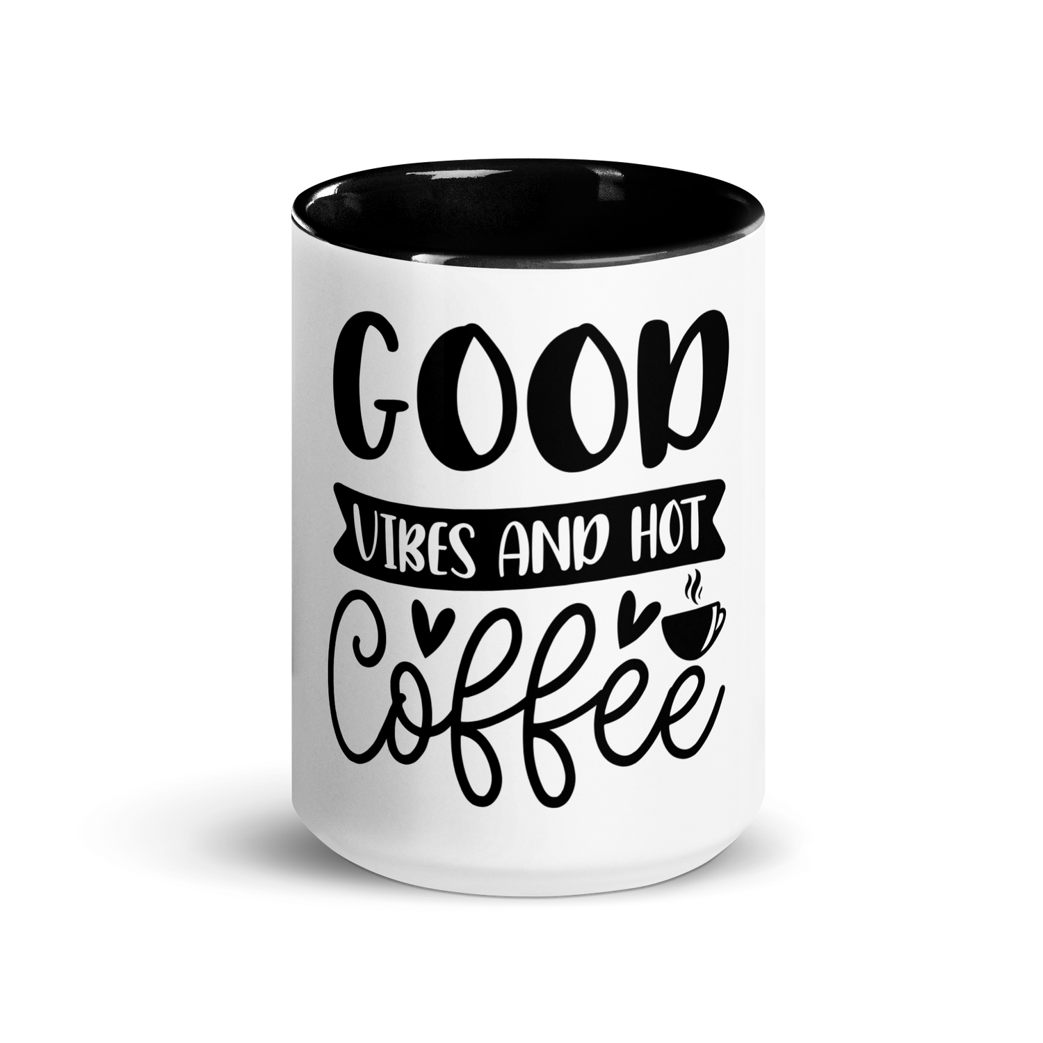 Good Vibes &amp; Hot Coffee Mug