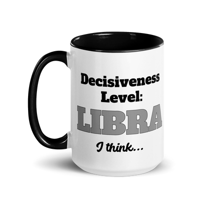 Decisiveness Level: Libra....I Think