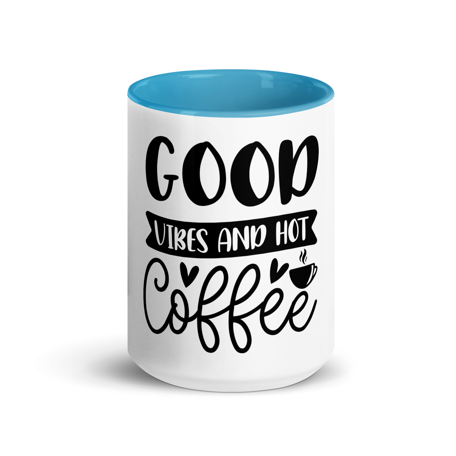 Good Vibes &amp; Hot Coffee Mug