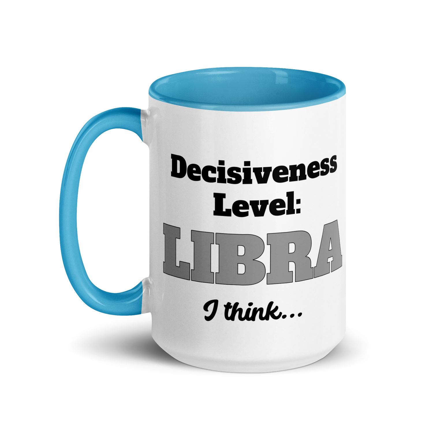 Decisiveness Level: Libra....I Think