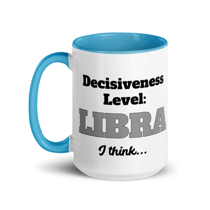 Decisiveness Level: Libra....I Think