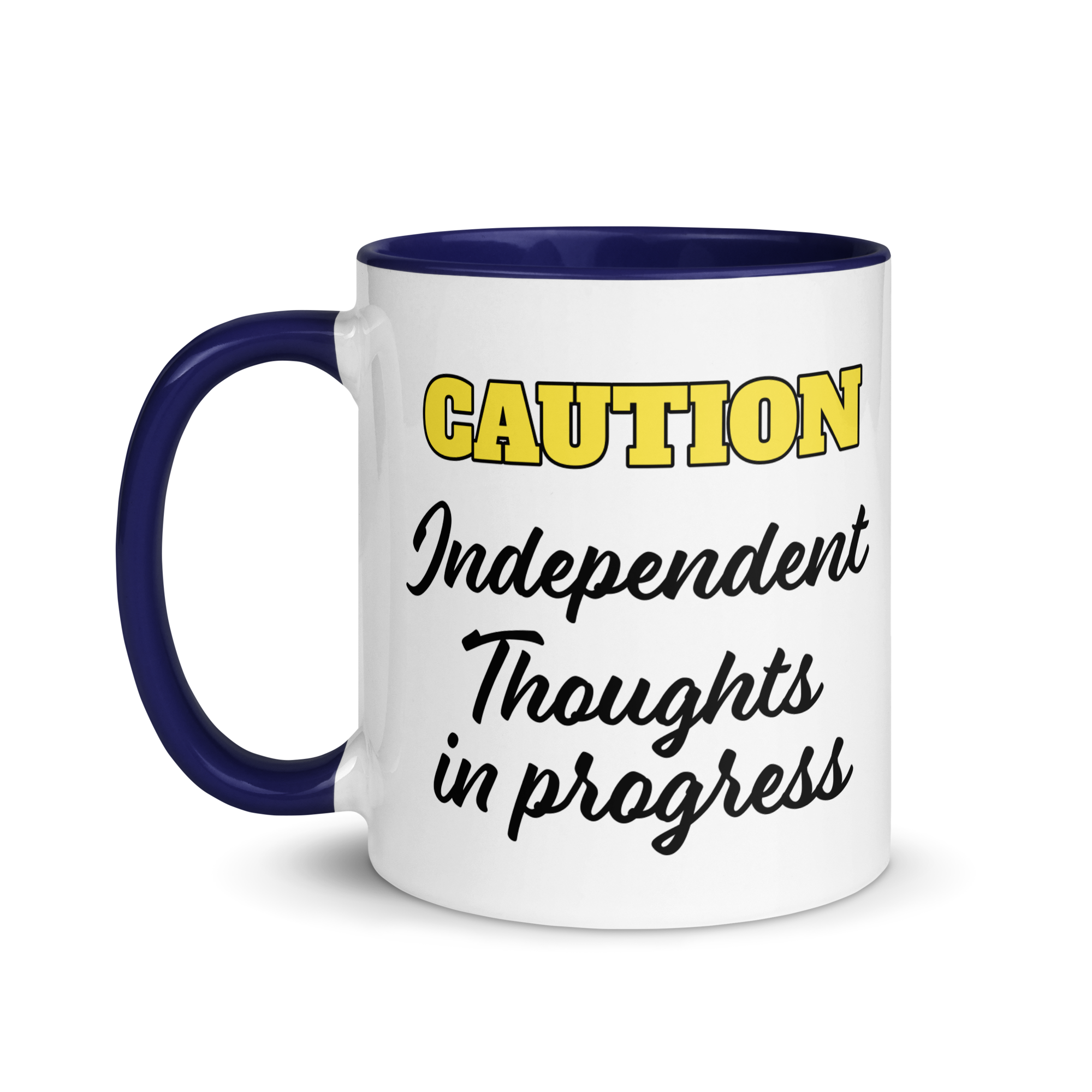 Caution: Independent Thoughts in Progress