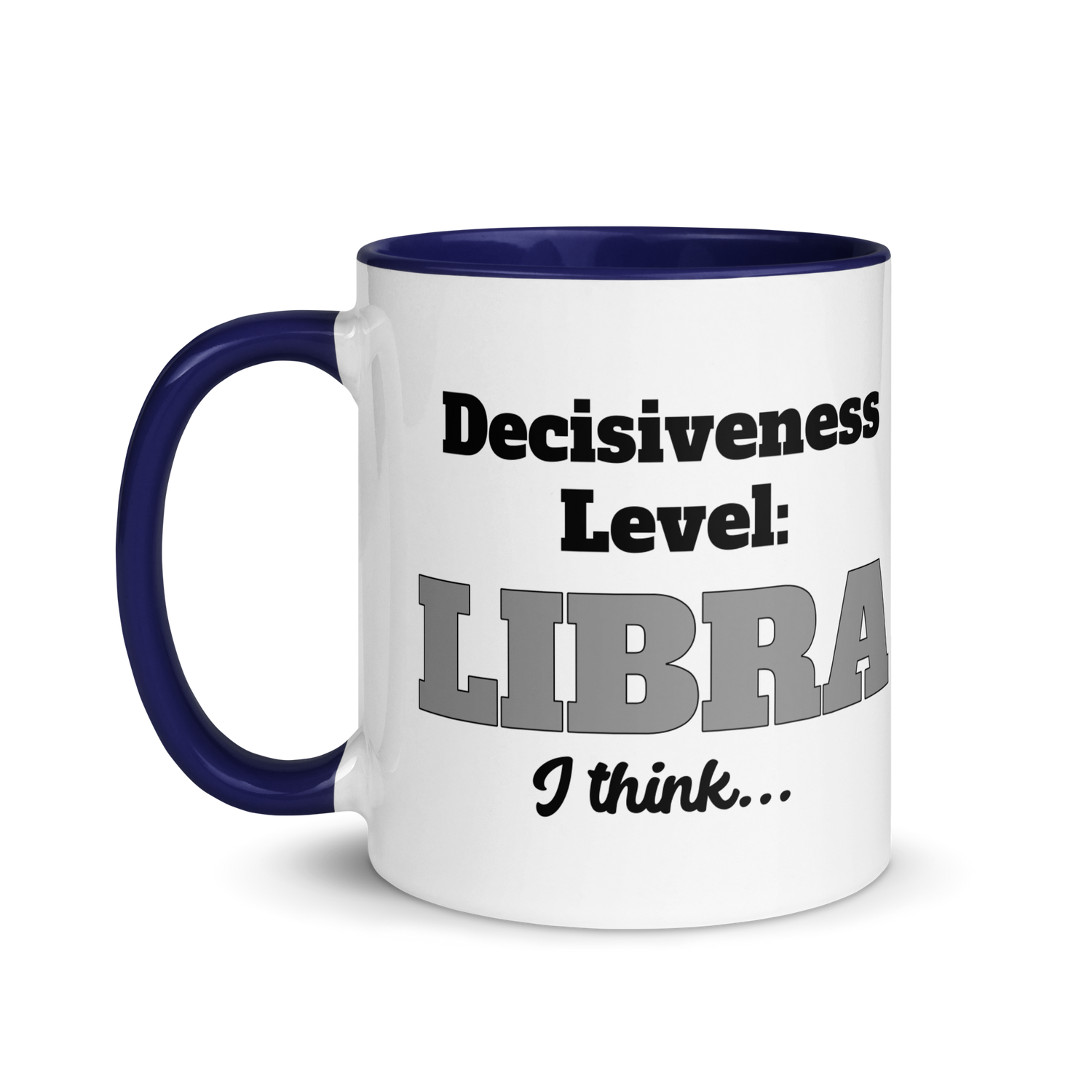 Decisiveness Level: Libra....I Think