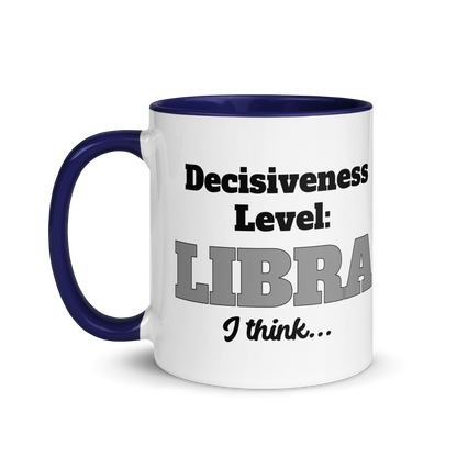 Decisiveness Level: Libra....I Think