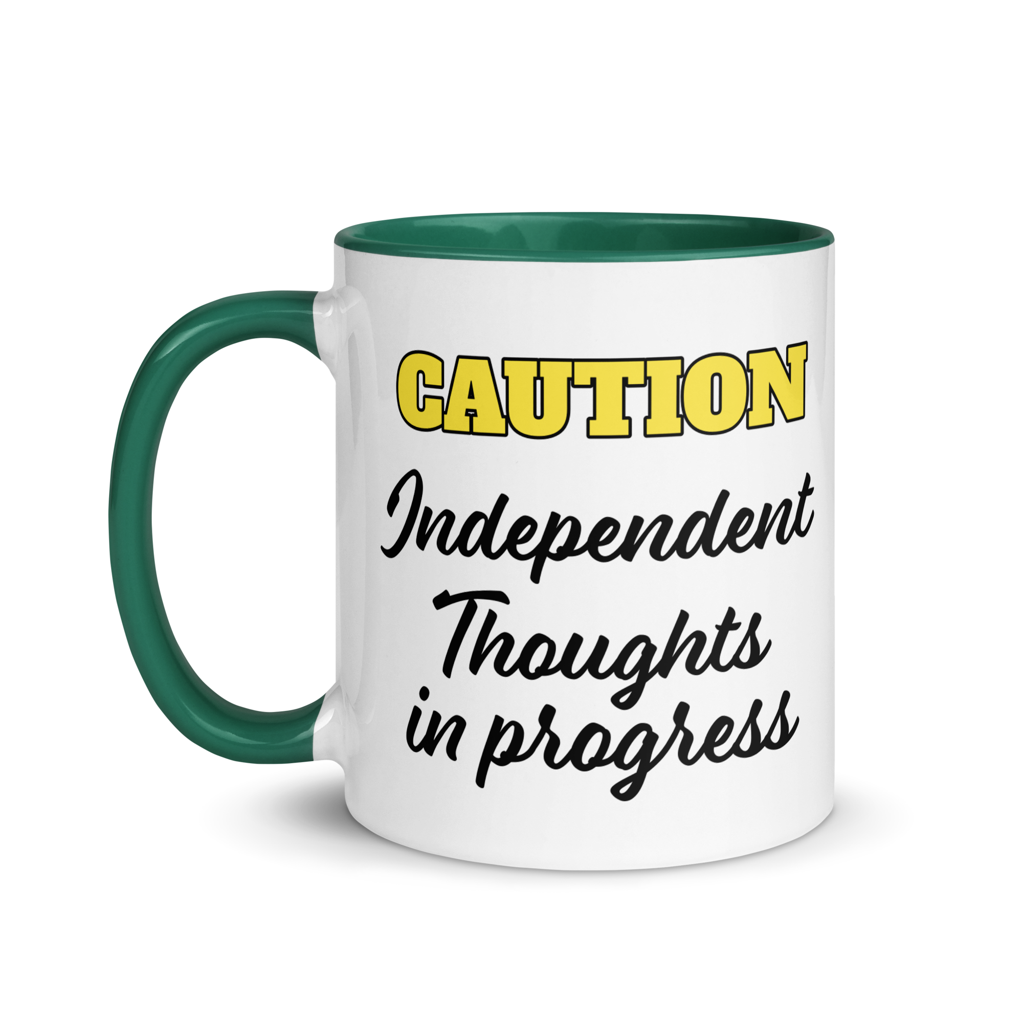 Caution: Independent Thoughts in Progress