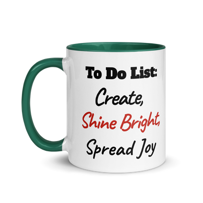 Create, Shine Bright, Spread Joy