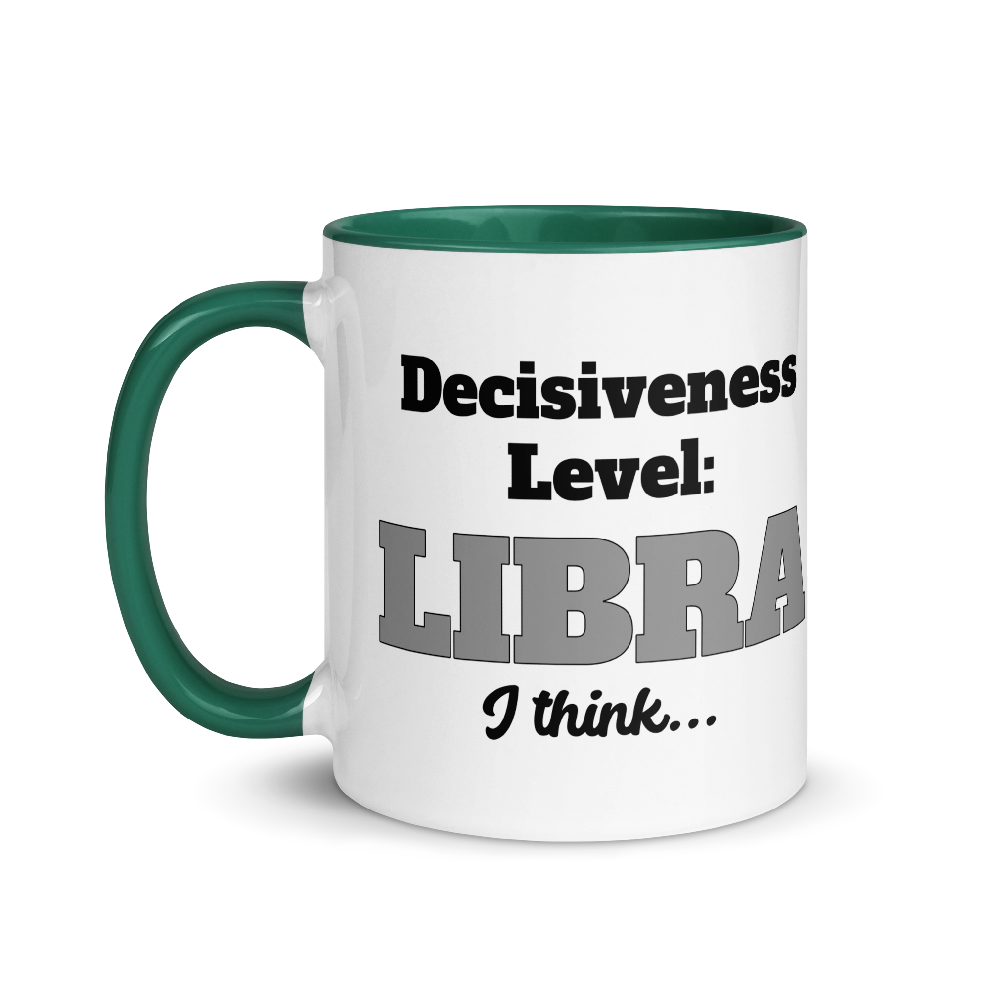 Decisiveness Level: Libra....I Think