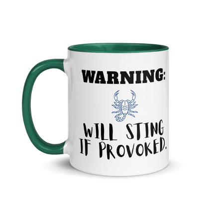 Warning: Will Sting If Provoked