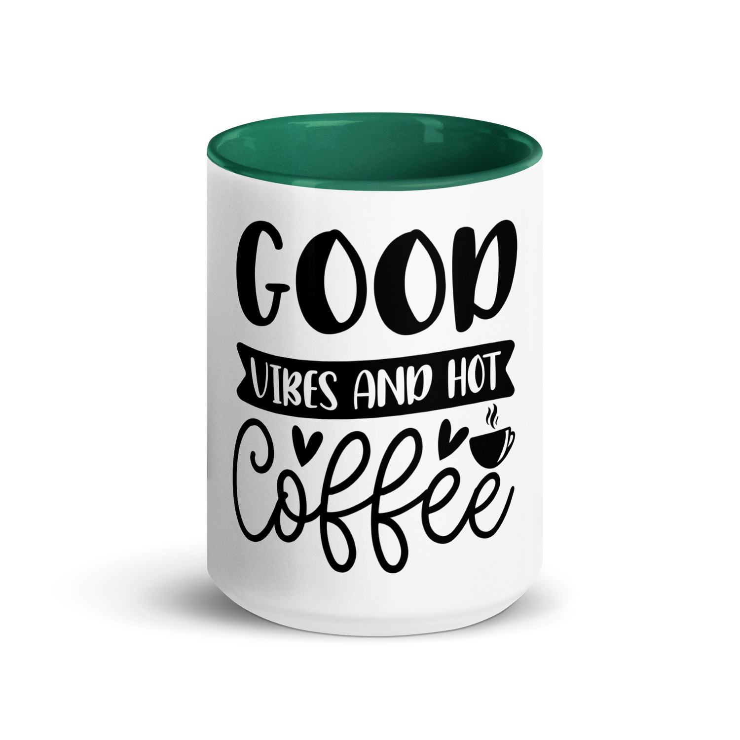 Good Vibes &amp; Hot Coffee Mug