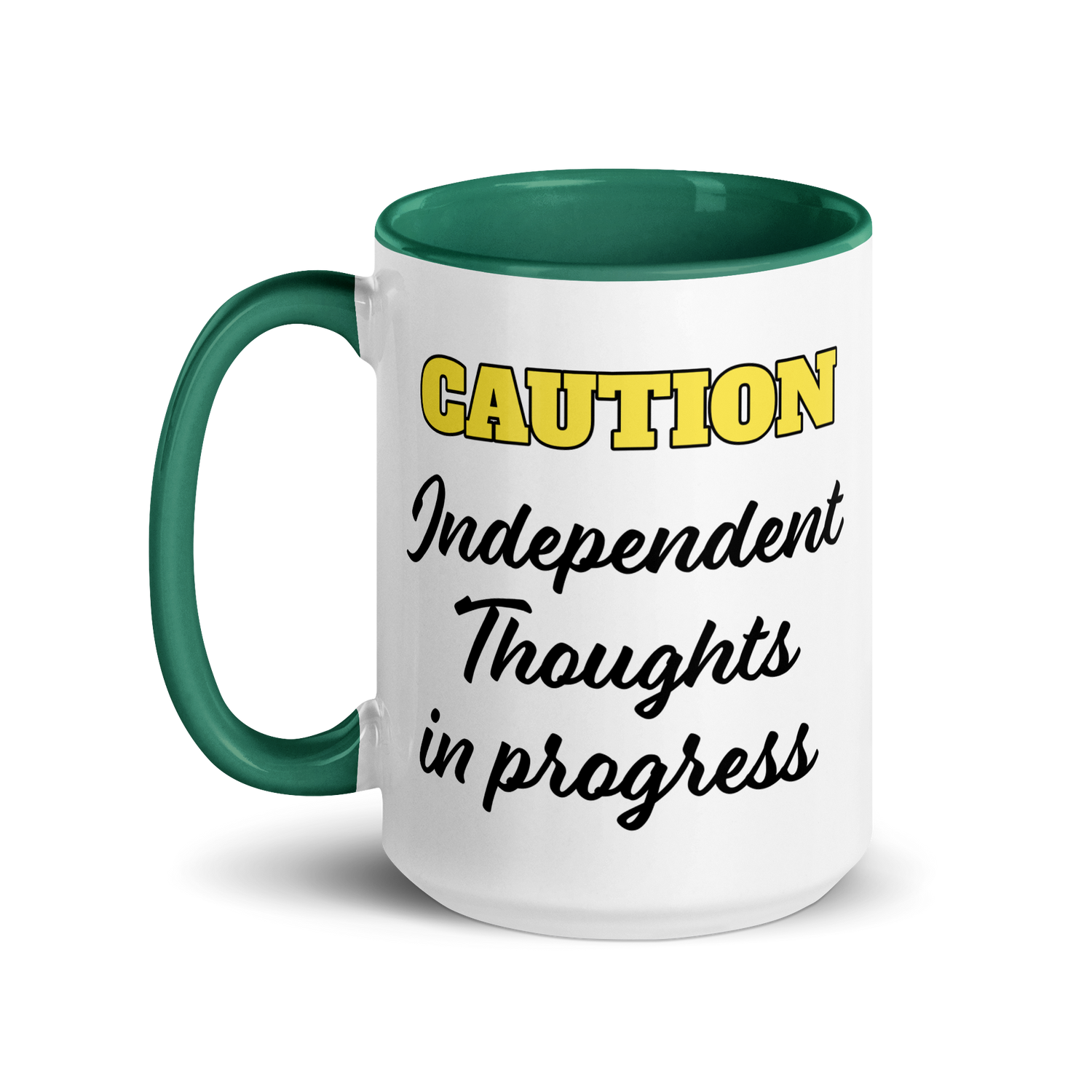 Caution: Independent Thoughts in Progress