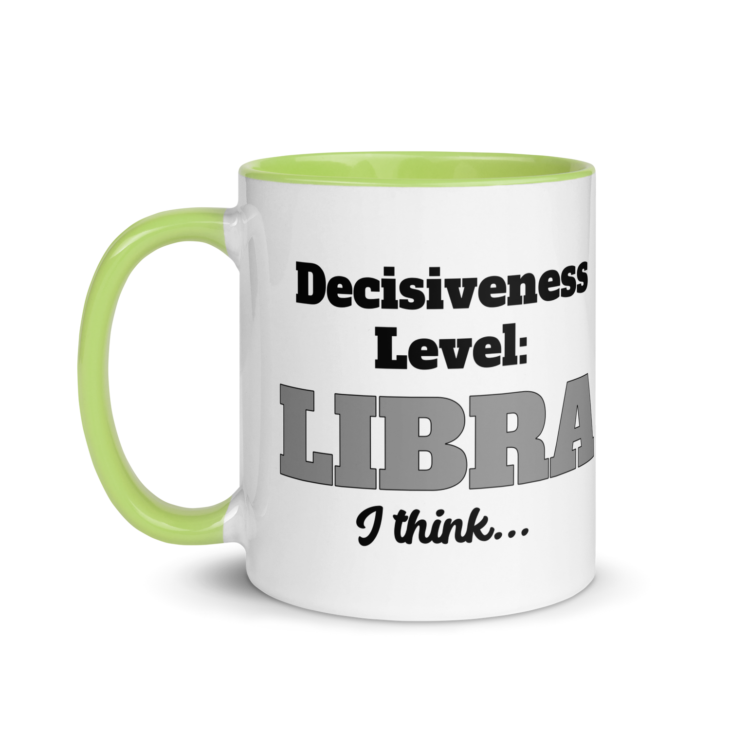 Decisiveness Level: Libra....I Think