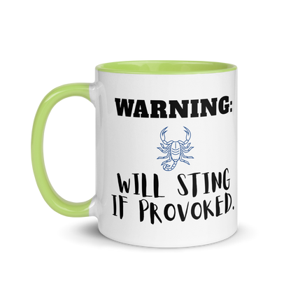 Warning: Will Sting If Provoked