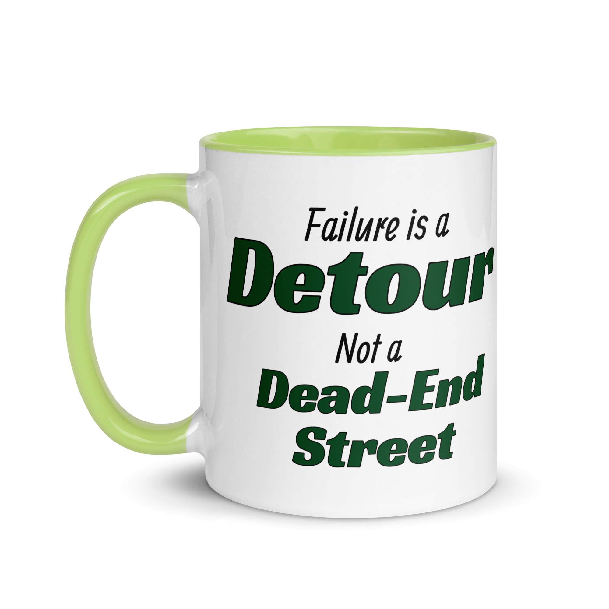 Failure is a Detour, Not a Dead-End Street