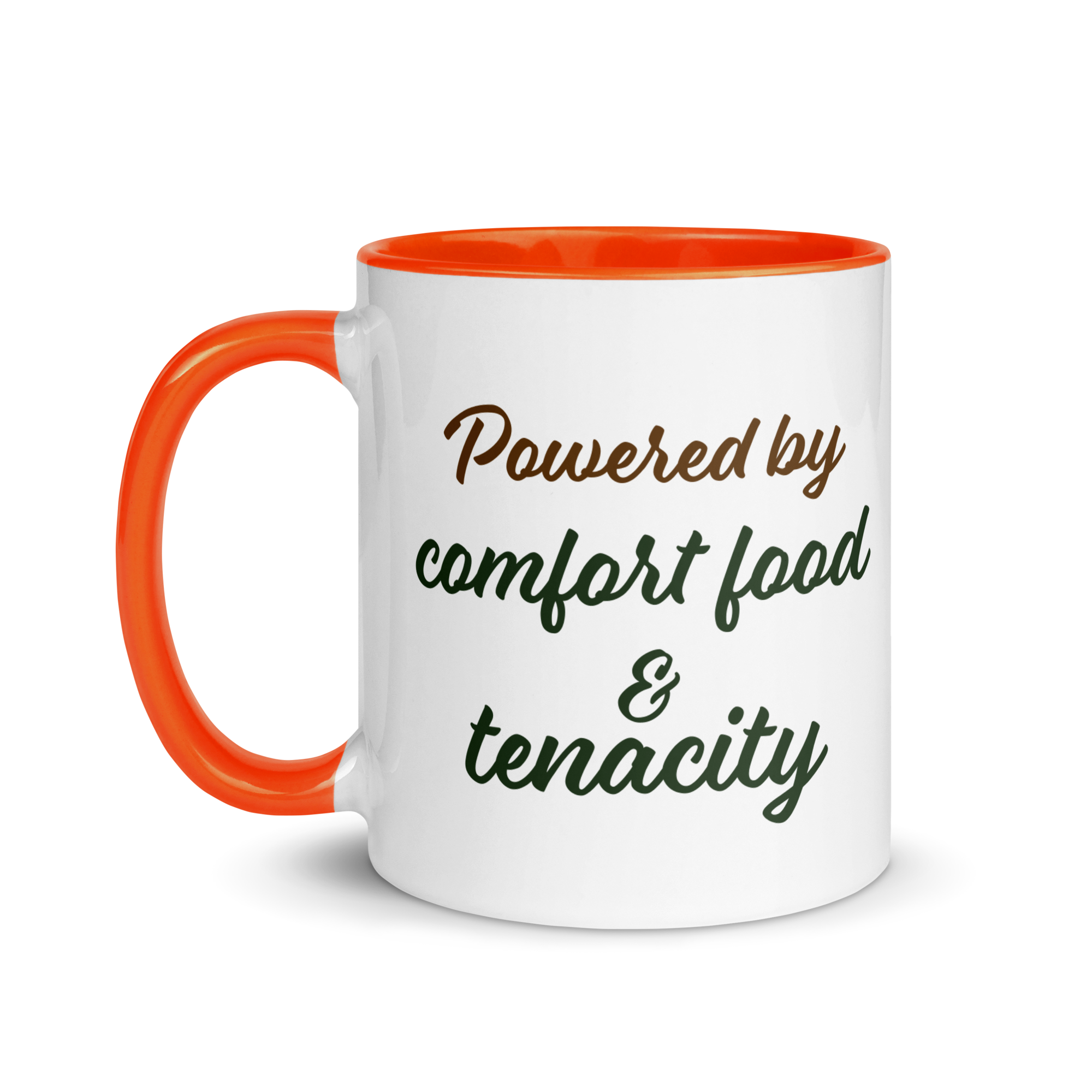 Powered by Comfort Food &amp; Tenacity