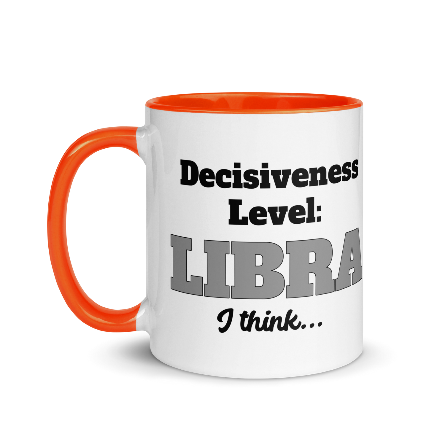 Decisiveness Level: Libra....I Think