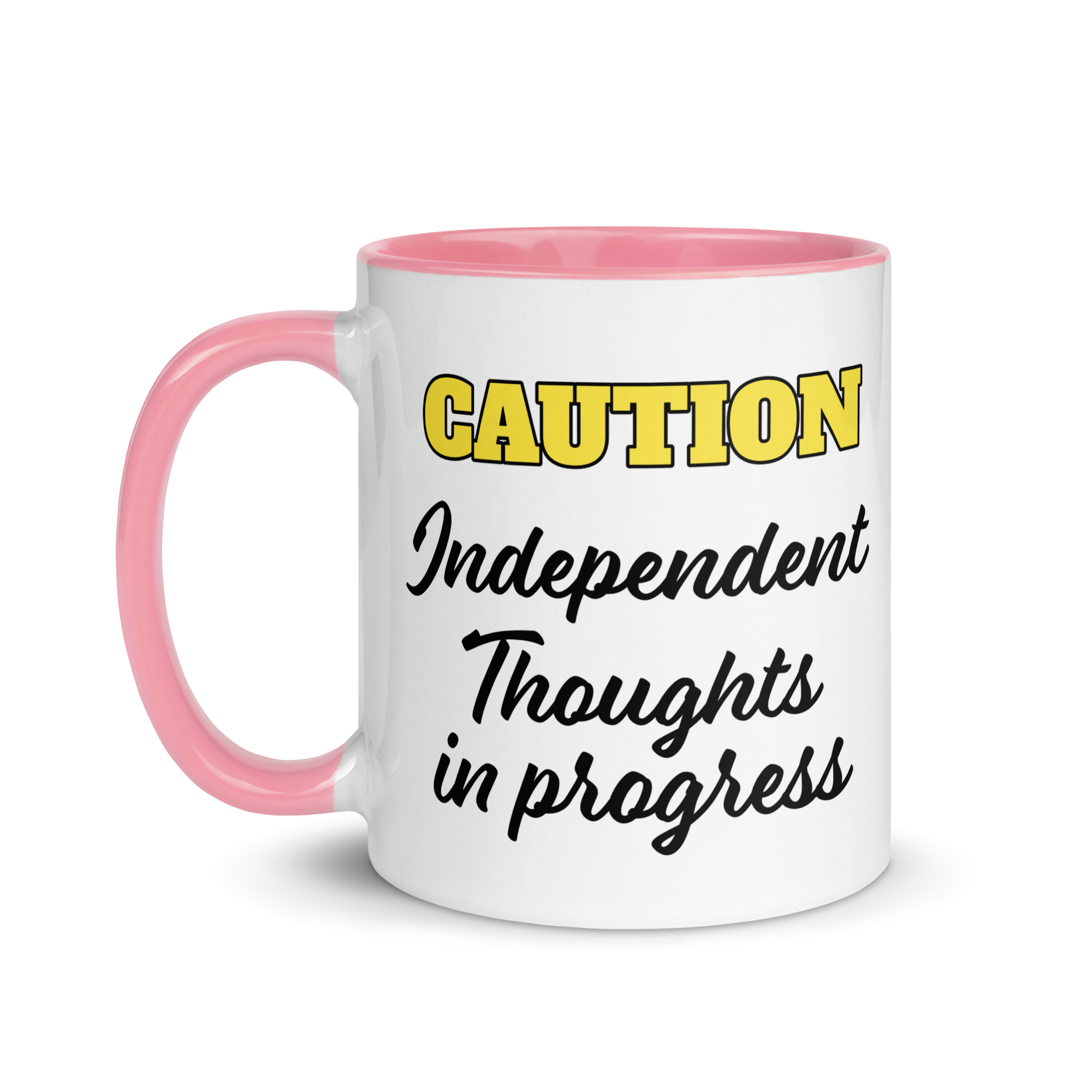 Caution: Independent Thoughts in Progress