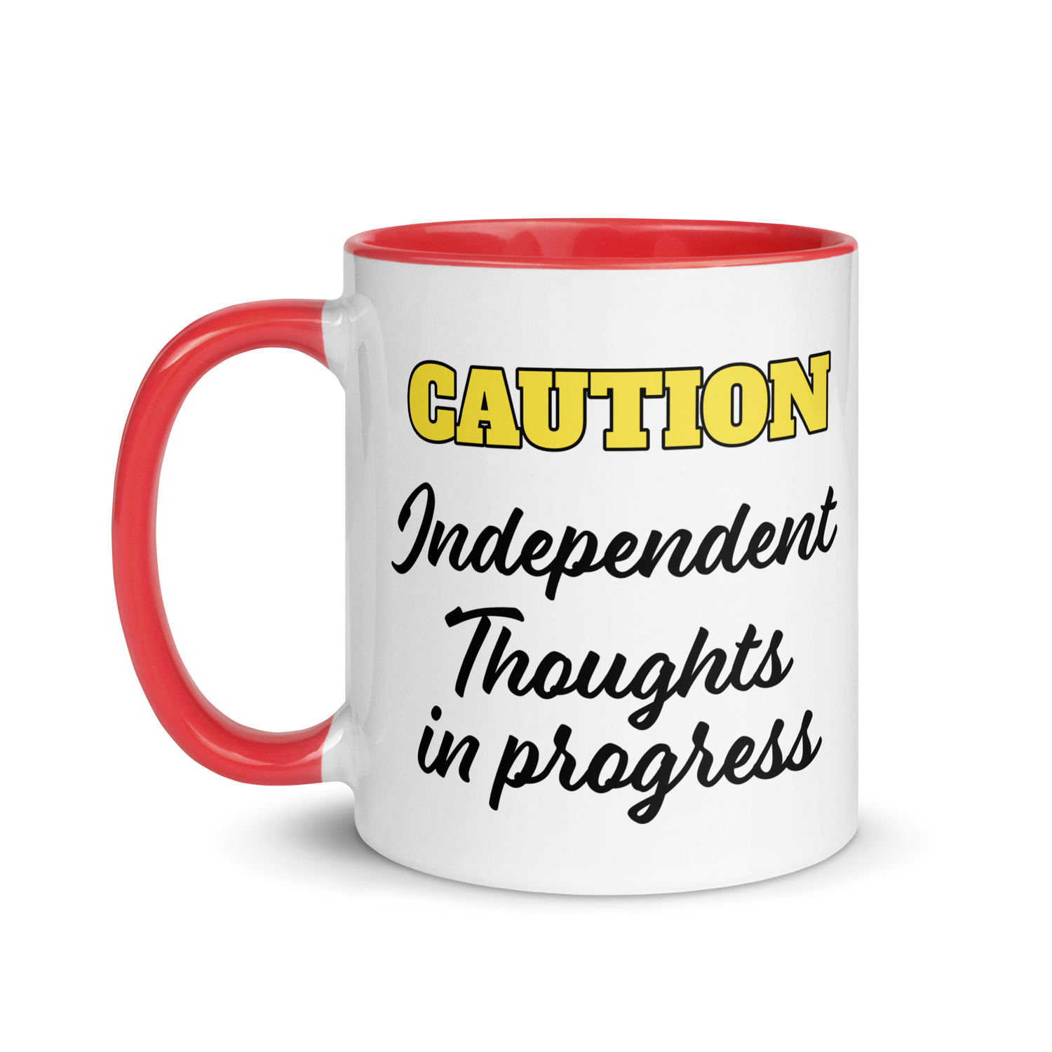 Caution: Independent Thoughts in Progress