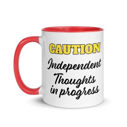 Caution: Independent Thoughts in Progress