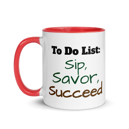 Sip, Savor, Succeed