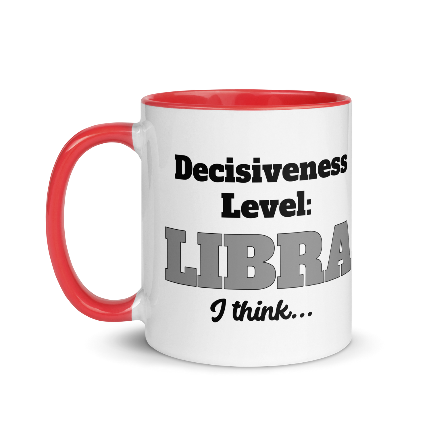 Decisiveness Level: Libra....I Think