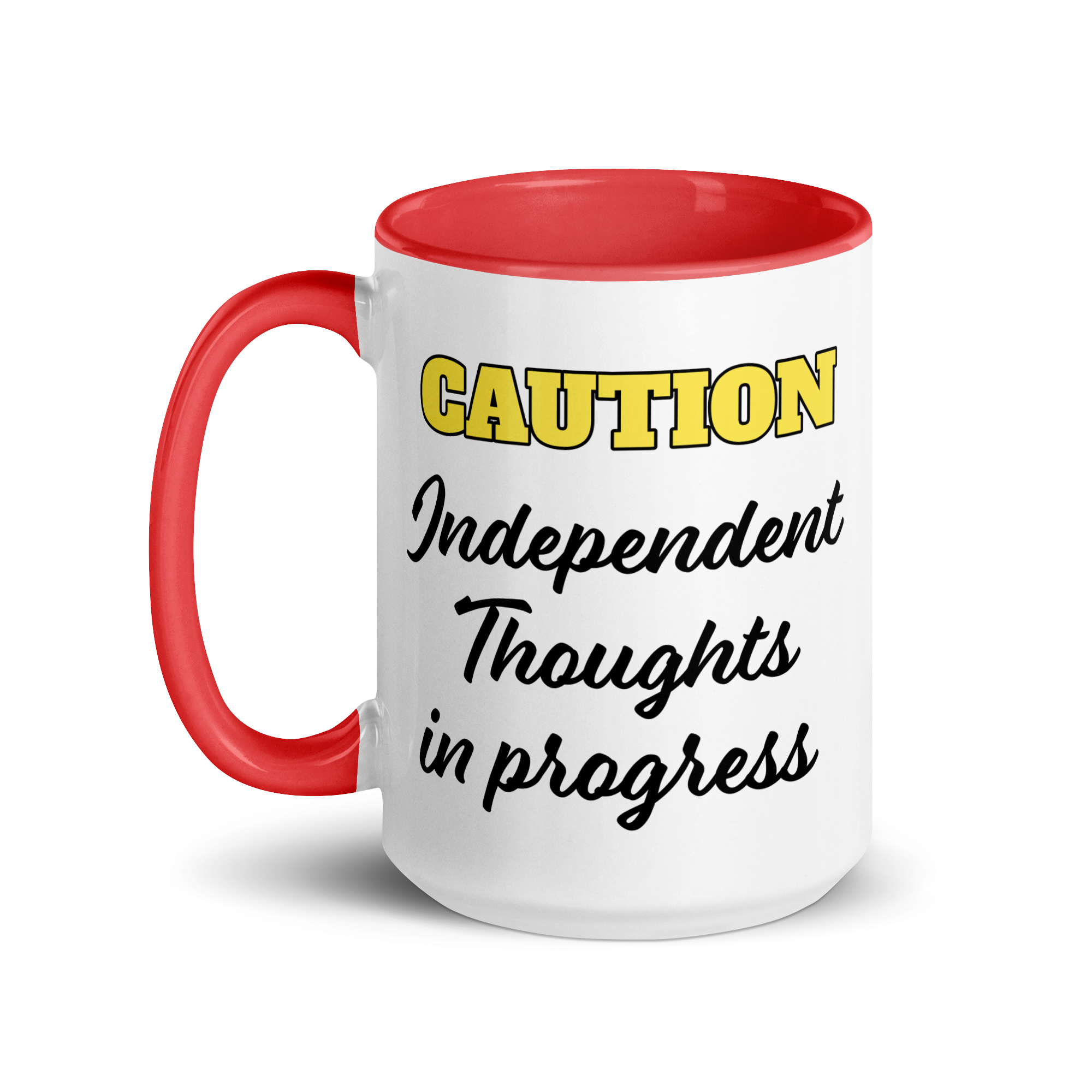 Caution: Independent Thoughts in Progress