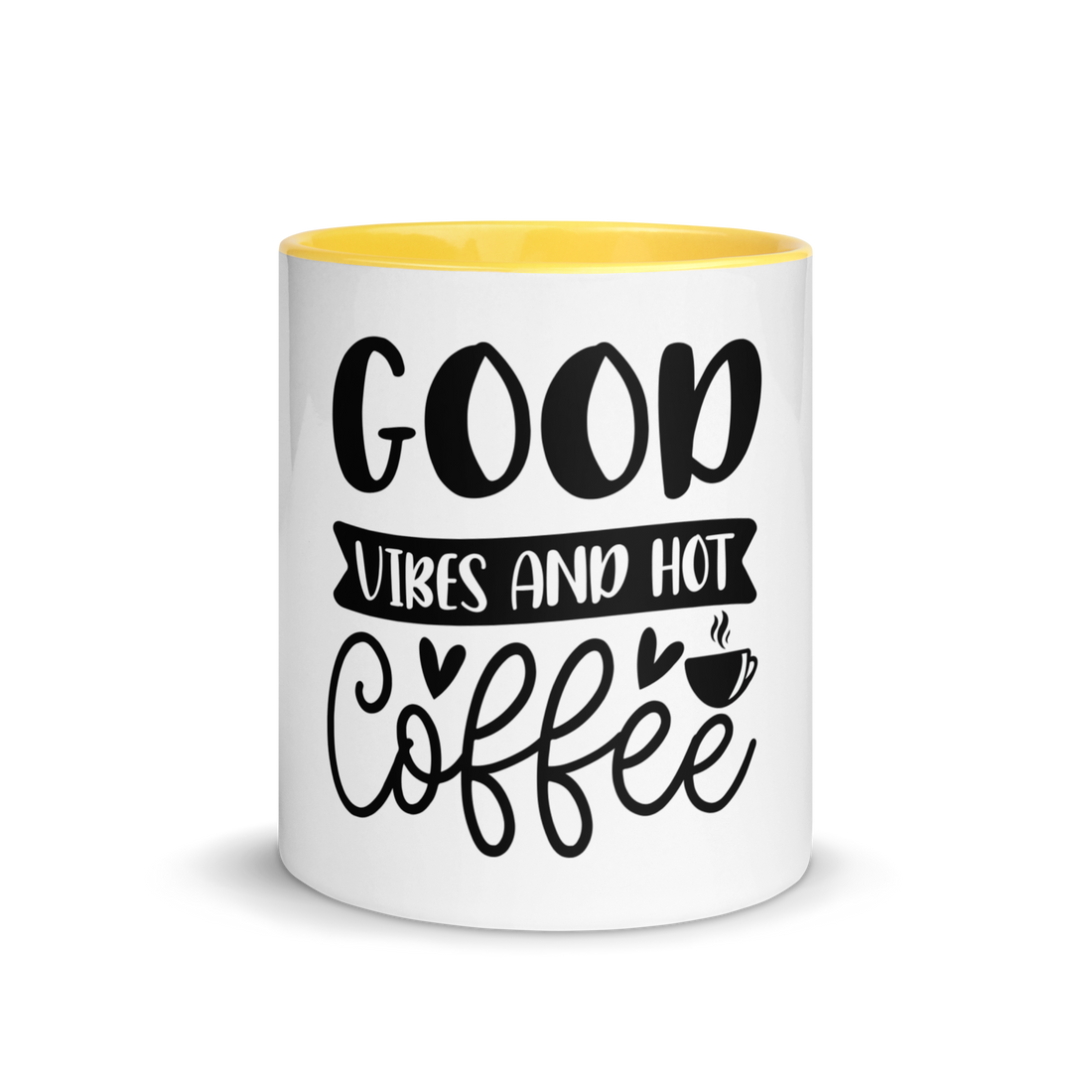 Good Vibes &amp; Hot Coffee Mug