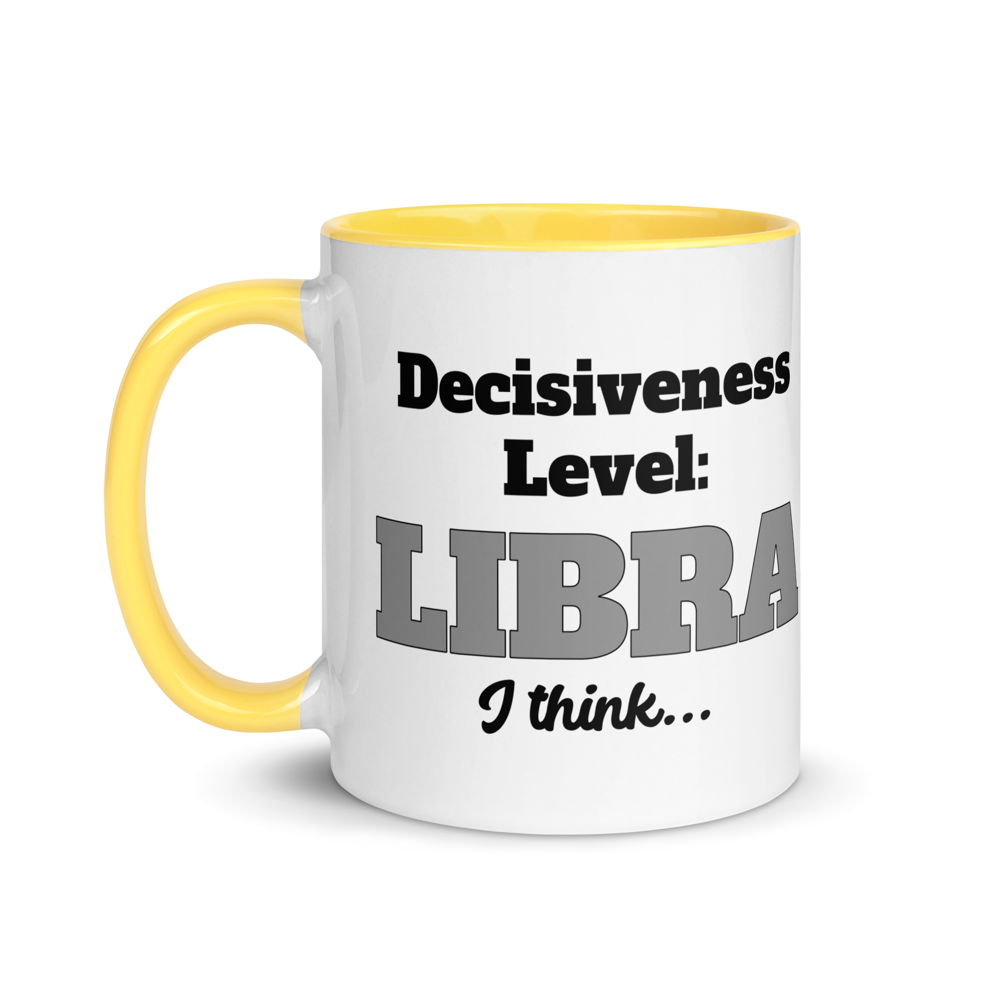 Decisiveness Level: Libra....I Think