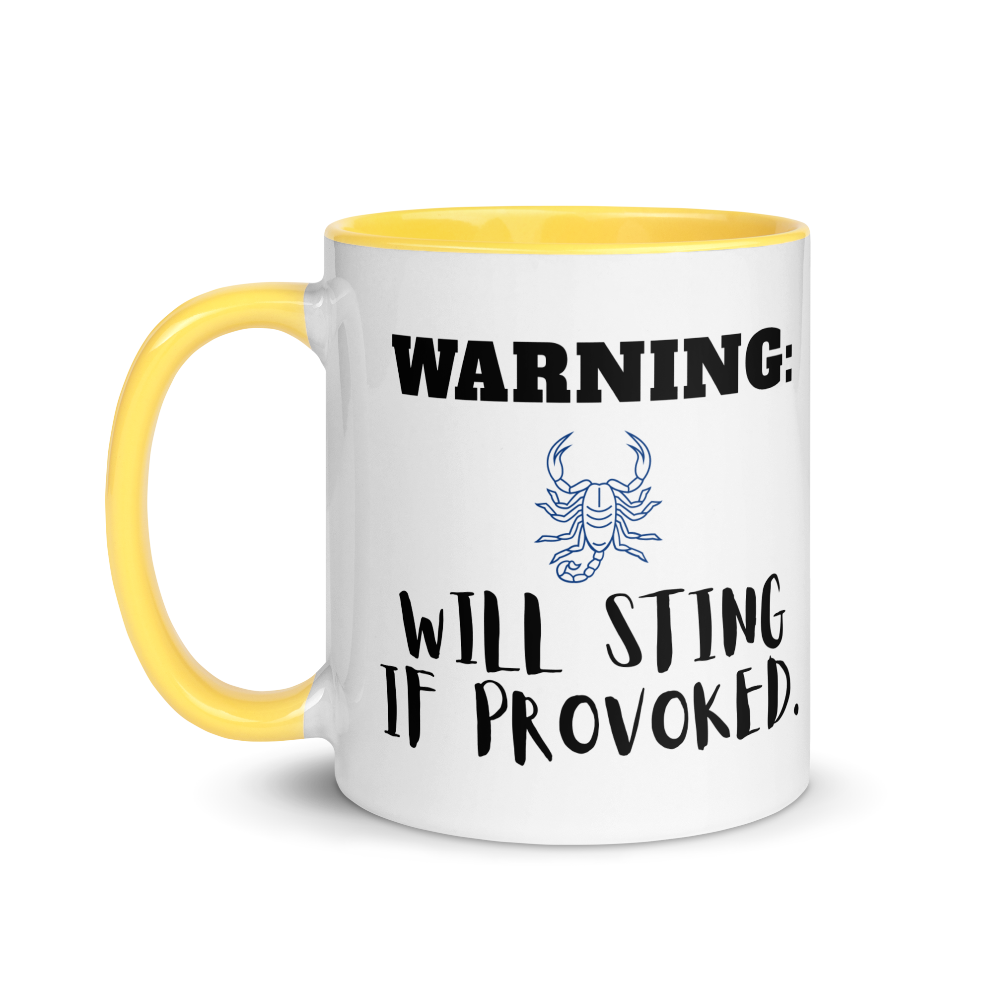 Warning: Will Sting If Provoked