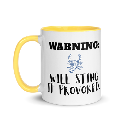 Warning: Will Sting If Provoked