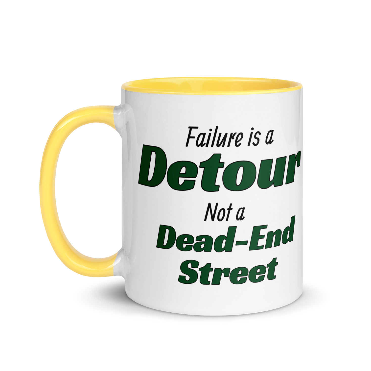 Failure is a Detour, Not a Dead-End Street