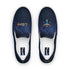 Top View of Galaxy Canvas Slip-On Shoes, Libra